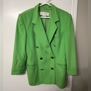 Vintage Green Escada Blazer
